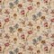 BOUQUET - Beige/Tan/Taupe, Brown, Coral/Orange/Persimmon, Blue, Gold/Yellow Floral Upholstery Fabric 54 Inches"